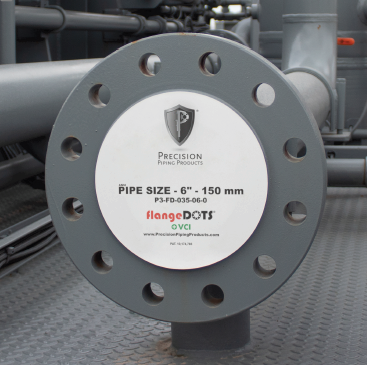 flangeDOTS® +VCI – Self Adhesive Flange Protection